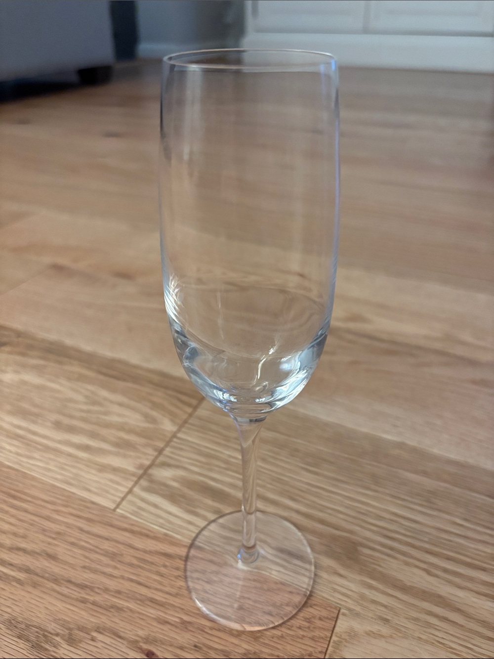 Tiffany and Co crystal champagne flute
